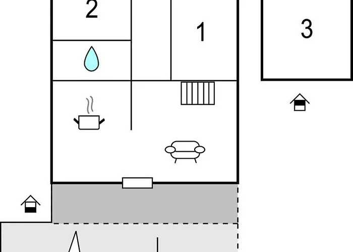 度假居 Nymandsbjerg Hvide Sande X
